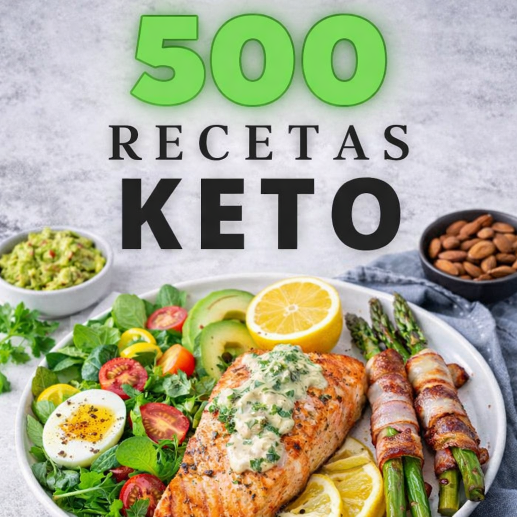 500 recetas keto Curso Digital Mx